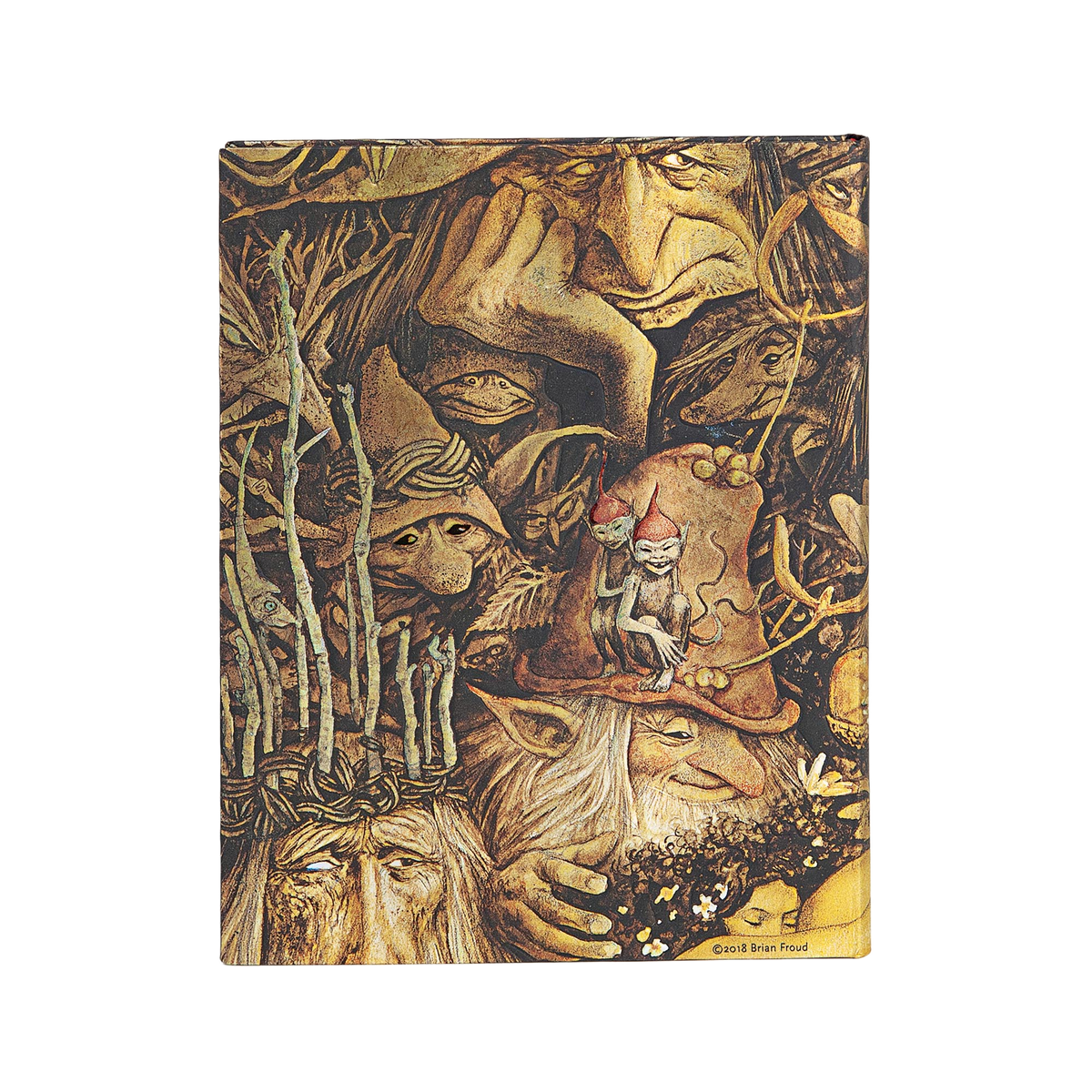Paperblanks Mischievous Creatures Ultra Hardback Journal – Lined, 144 Pages – back cover