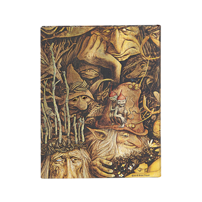 Paperblanks Mischievous Creatures Ultra Hardback Journal – Lined, 144 Pages – back cover