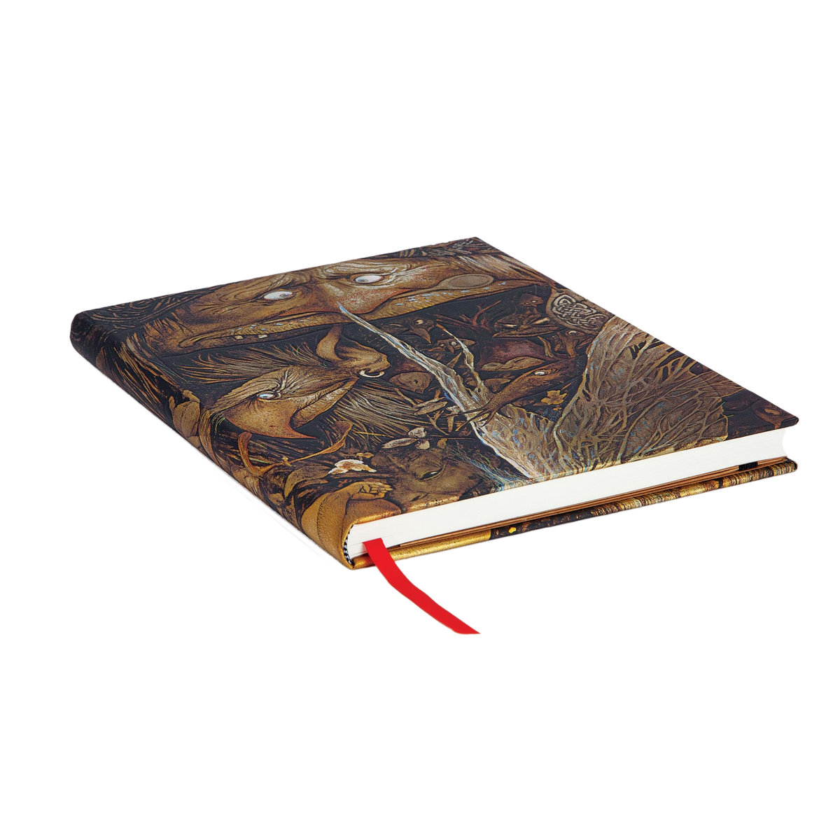 Paperblanks Mischievous Creatures Ultra Hardback Journal – Lined, 144 Pages – page edge