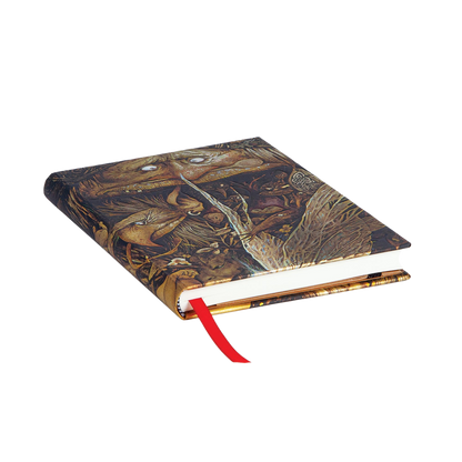 Paperblanks Mischievous Creatures Midi Hardback Journal – Lined, 144 Pages – page edge