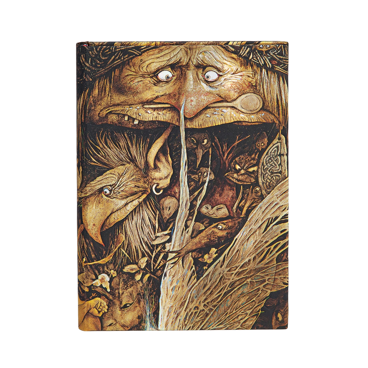 Paperblanks Mischievous Creatures Midi Hardback Journal – Lined, 144 Pages – front cover
