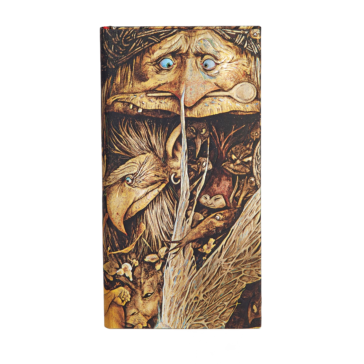 Paperblanks Mischievous Creatures Slim Hardback Journal – Lined, 176 Pages – front cover