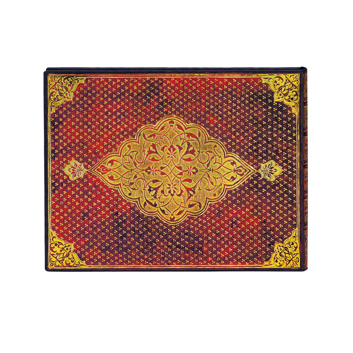 Paperblanks Golden Trefoil Hardback Guest Book – Lined, 144 Pages – back cover