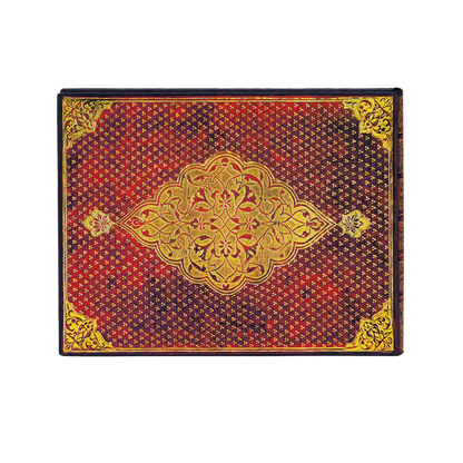 Paperblanks Golden Trefoil Hardback Guest Book – Lined, 144 Pages – back cover