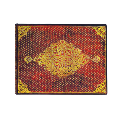 Paperblanks Golden Trefoil Hardback Guest Book – Lined, 144 Pages – front cover
