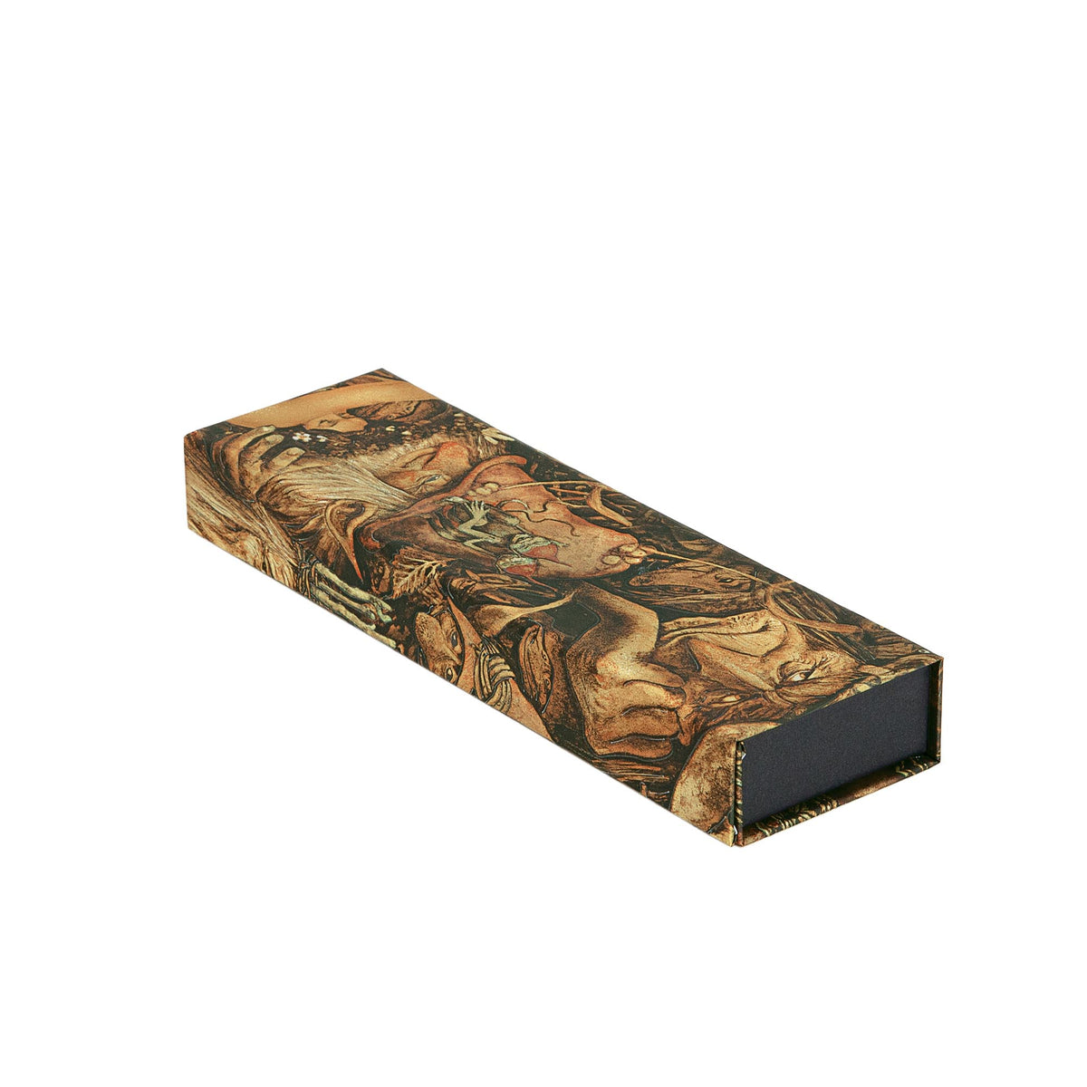 Paperblanks Mischievous Creatures Pencil Case – angled view