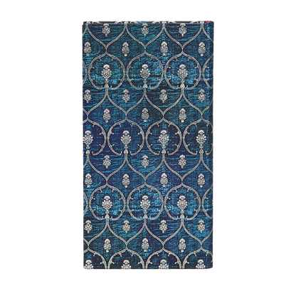 Paperblanks Blue Velvet Slim Hardback Journal – Lined, 176 Pages – back cover