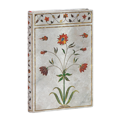 Paperblanks Mumtaz Mini Hardback Journal – Plain, 176 Pages – angled view