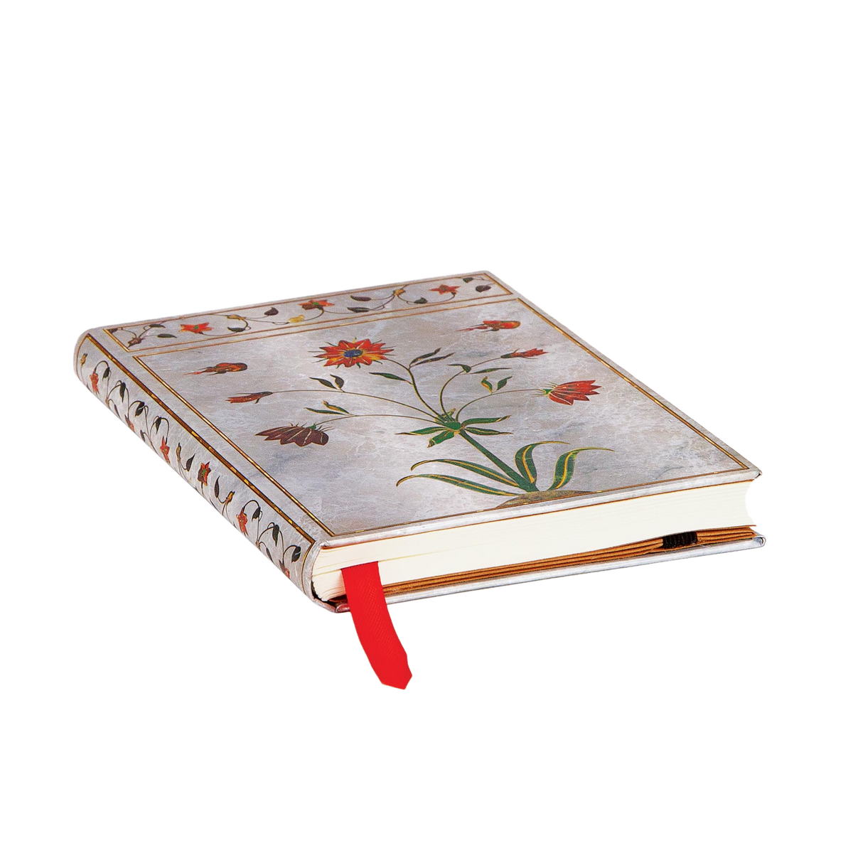 Paperblanks Mumtaz Mini Hardback Journal – Plain, 176 Pages – page edge