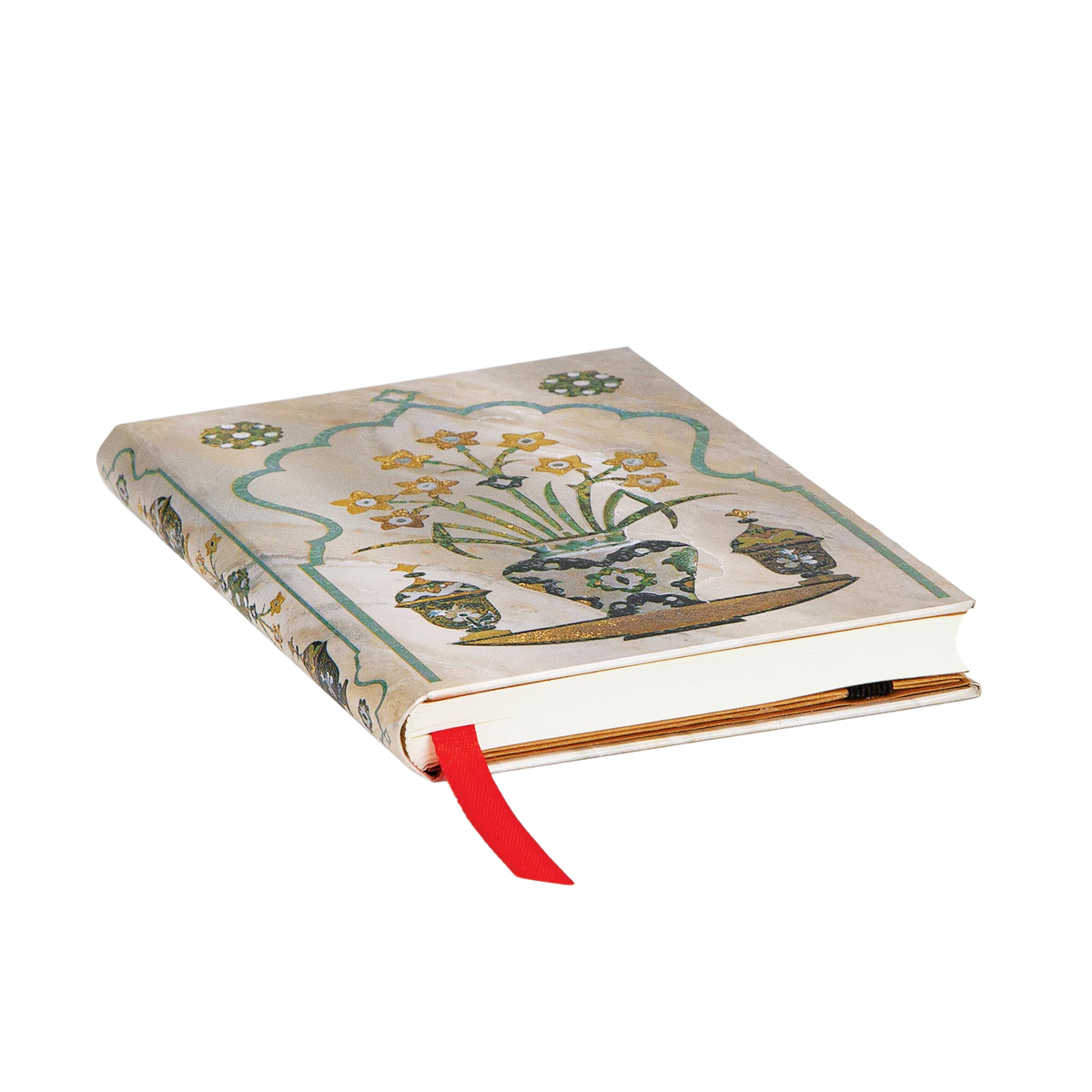 Paperblanks Shah Mini Hardback Journal – Lined, 176 Pages – page edge
