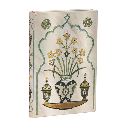 Paperblanks Shah Mini Hardback Journal – Plain, 176 Pages – angled view