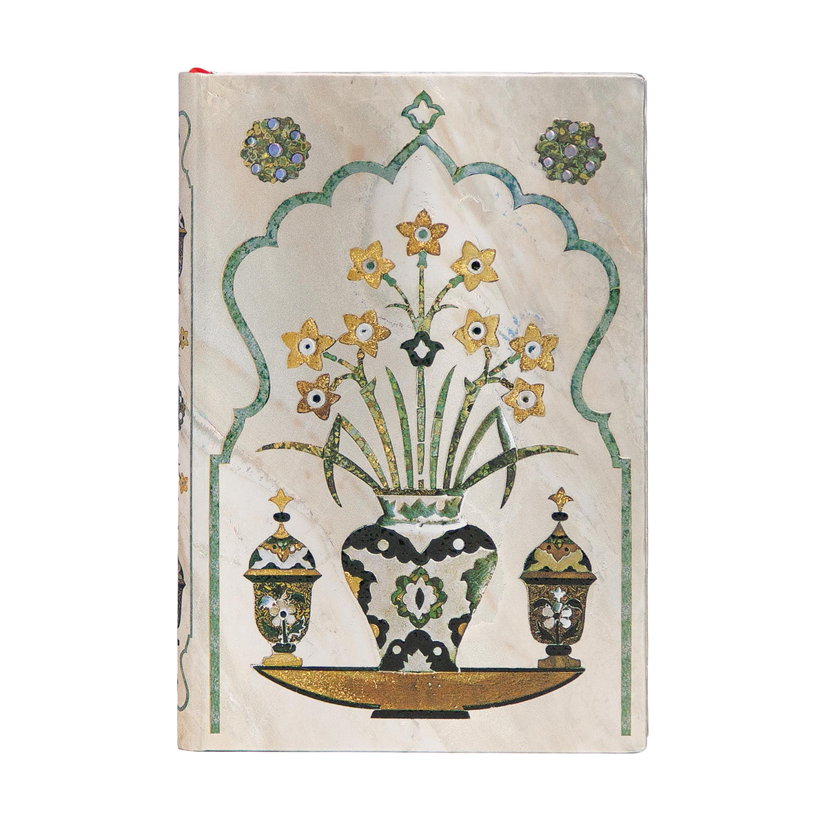 Paperblanks Shah Mini Hardback Journal – Plain, 176 Pages – front cover