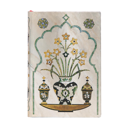 Paperblanks Shah Mini Hardback Journal – Plain, 176 Pages – front cover
