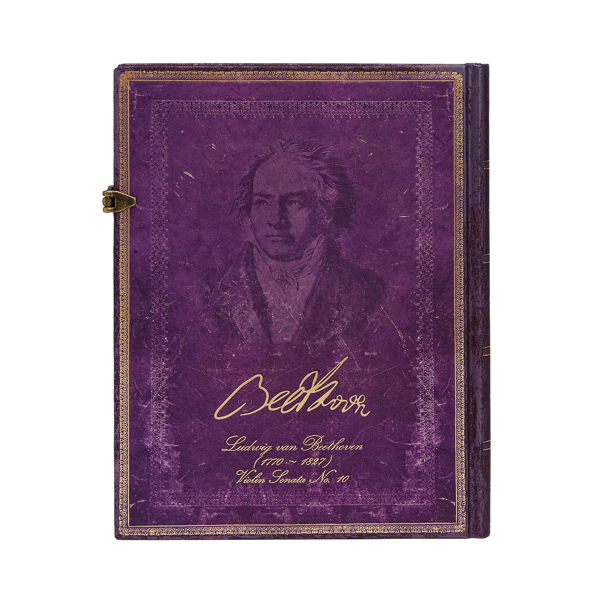 Paperblanks Beethoven’s 250th Birthday Ultra Hardback Journal – Lined, 144 Pages – back cover