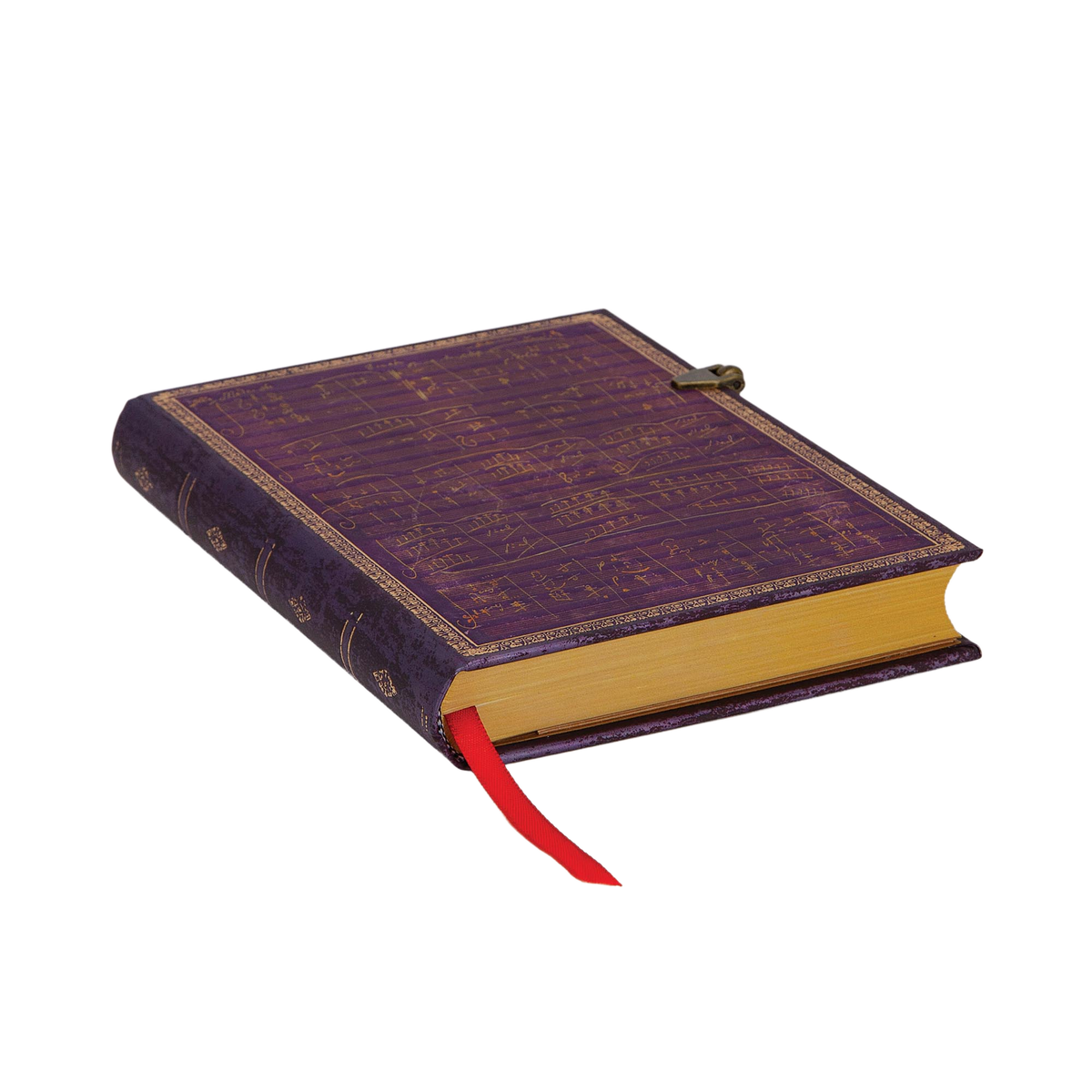 Paperblanks Beethoven’s 250th Birthday Midi Hardback Journal – Lined, 240 Pages – page edge