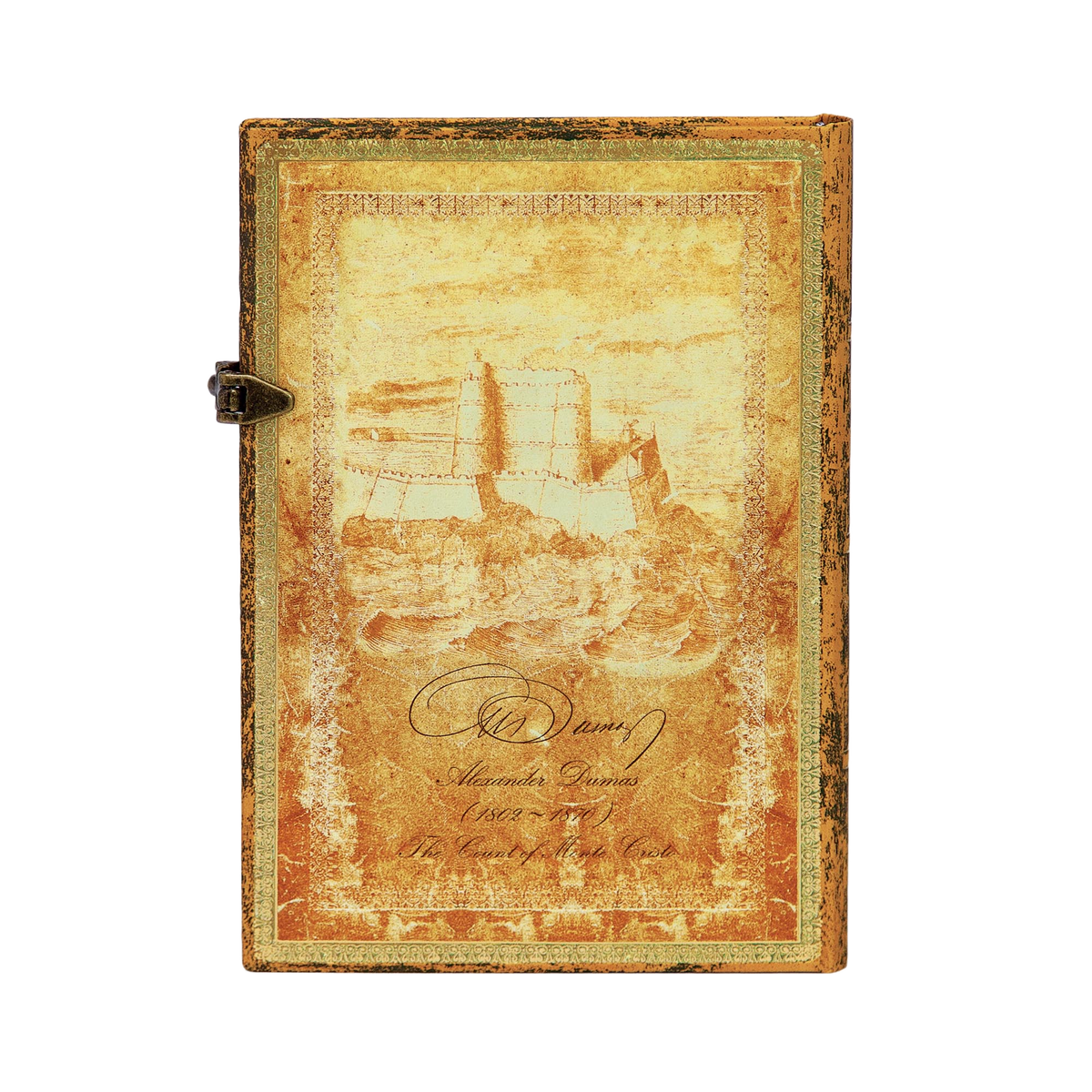 Paperblanks Dumas’ 150th Anniversary Midi Hardback Journal – Lined, 240 Pages – back cover