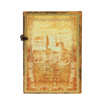 Paperblanks Dumas’ 150th Anniversary Midi Hardback Journal – Lined, 240 Pages – back cover