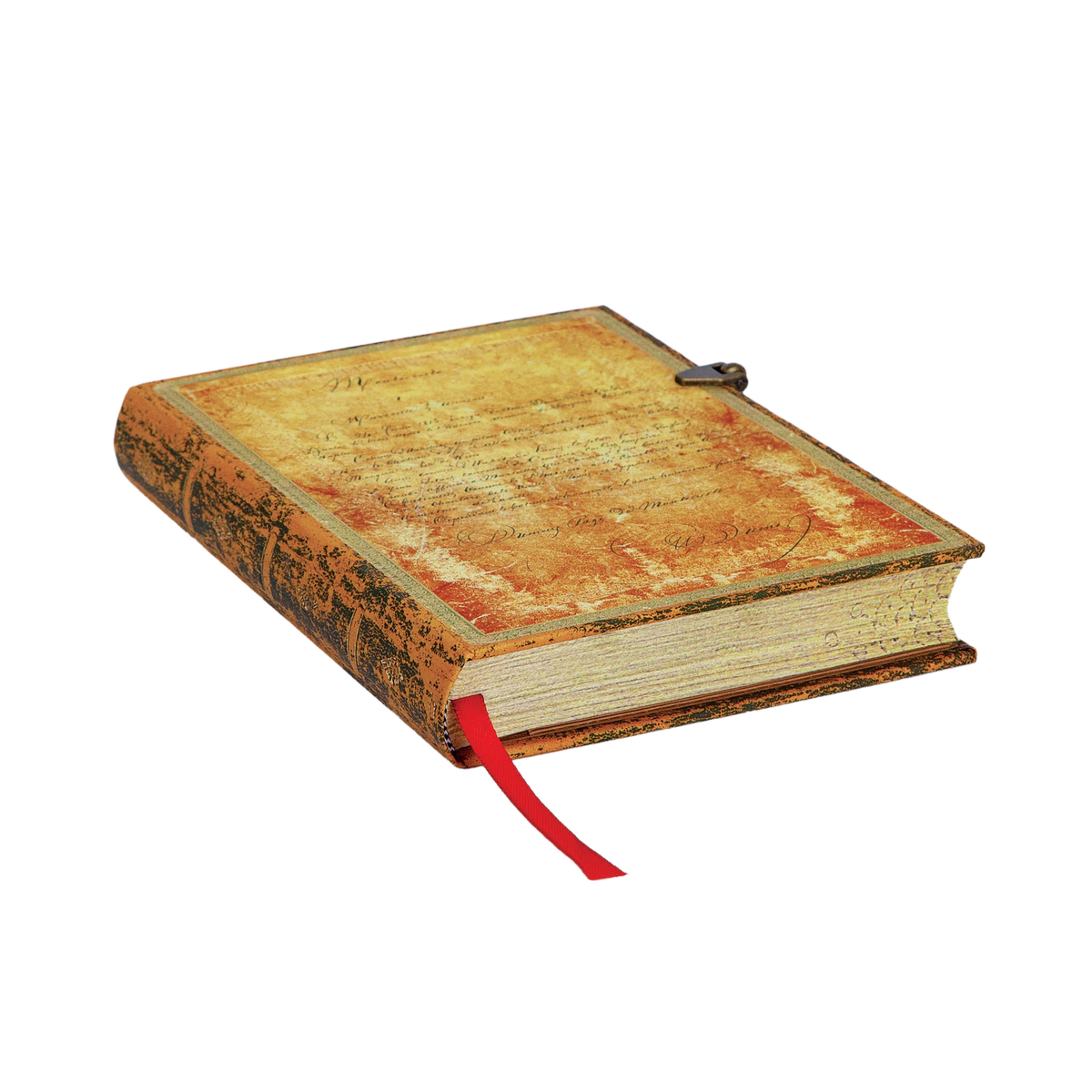 Paperblanks Dumas’ 150th Anniversary Midi Hardback Journal – Lined, 240 Pages – page edge