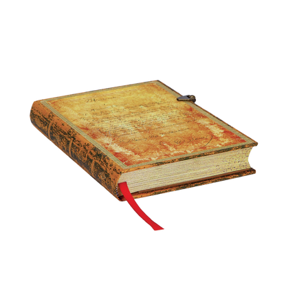 Paperblanks Dumas’ 150th Anniversary Midi Hardback Journal – Lined, 240 Pages – page edge