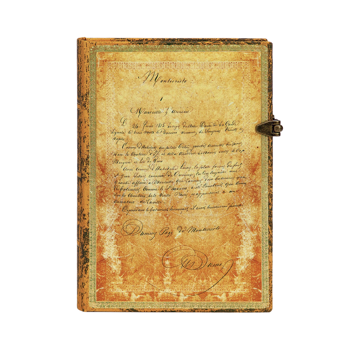 Paperblanks Dumas’ 150th Anniversary Midi Hardback Journal – Lined, 240 Pages – front cover
