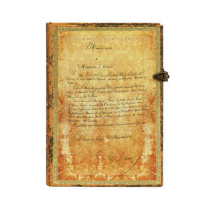 Paperblanks Dumas’ 150th Anniversary Midi Hardback Journal – Lined, 240 Pages – front cover