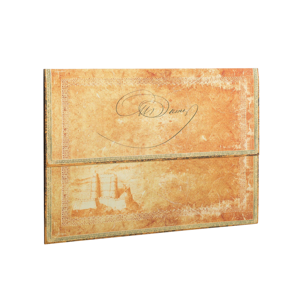 Paperblanks Dumas’ 150th Anniversary Document Folder – angled view