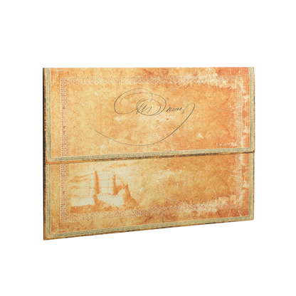 Paperblanks Dumas’ 150th Anniversary Document Folder – angled view