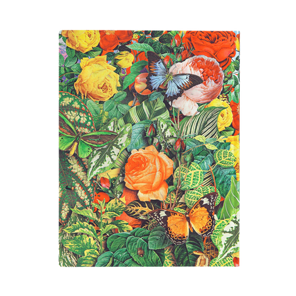 Paperblanks Butterfly Garden Ultra Softback Flexi Journal – Plain, 176 Pages – back cover
