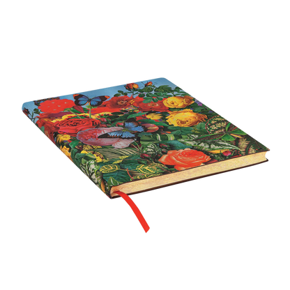 Paperblanks Butterfly Garden Ultra Softback Flexi Journal – Plain, 176 Pages – page edge