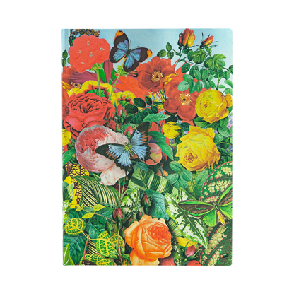 Paperblanks Butterfly Garden Midi Softback Flexi Journal – Lined, 176 Pages – front cover