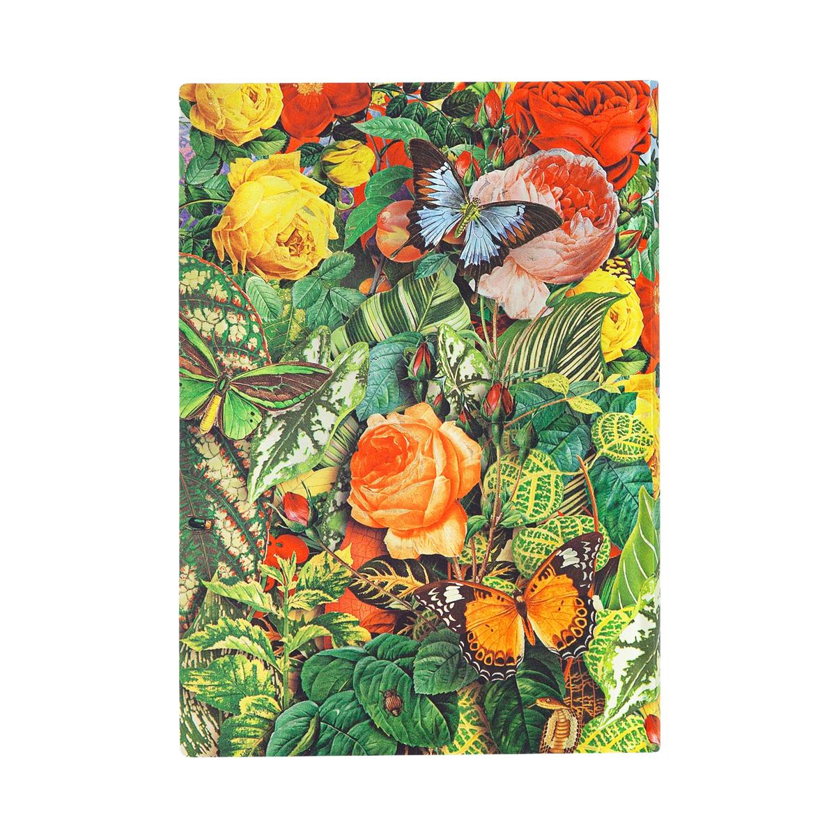 Paperblanks Butterfly Garden Midi Softback Flexi Journal – Lined, 240 Pages – back cover