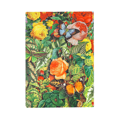 Paperblanks Butterfly Garden Midi Softback Flexi Journal – Lined, 240 Pages – back cover