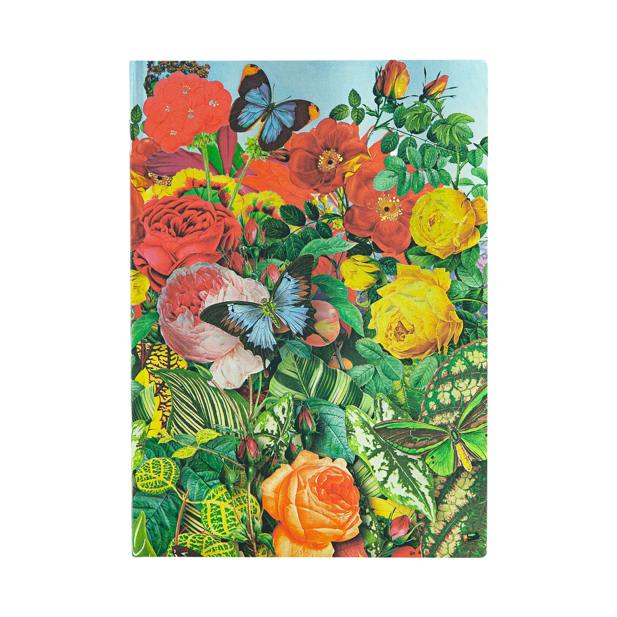 Paperblanks Butterfly Garden Midi Softback Flexi Journal – Lined, 240 Pages – front cover
