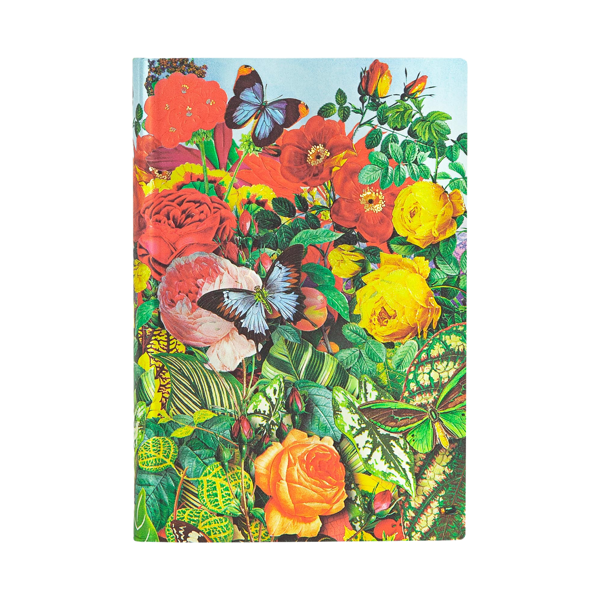 Paperblanks Butterfly Garden Mini Softback Flexi Journal – Lined, 208 Pages – front cover