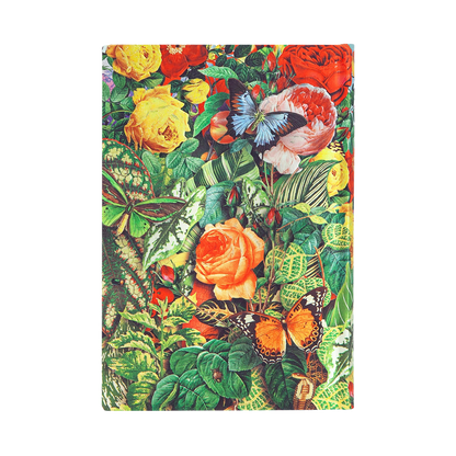 Paperblanks Butterfly Garden Mini Softback Flexi Journal – Plain, 208 Pages – back cover
