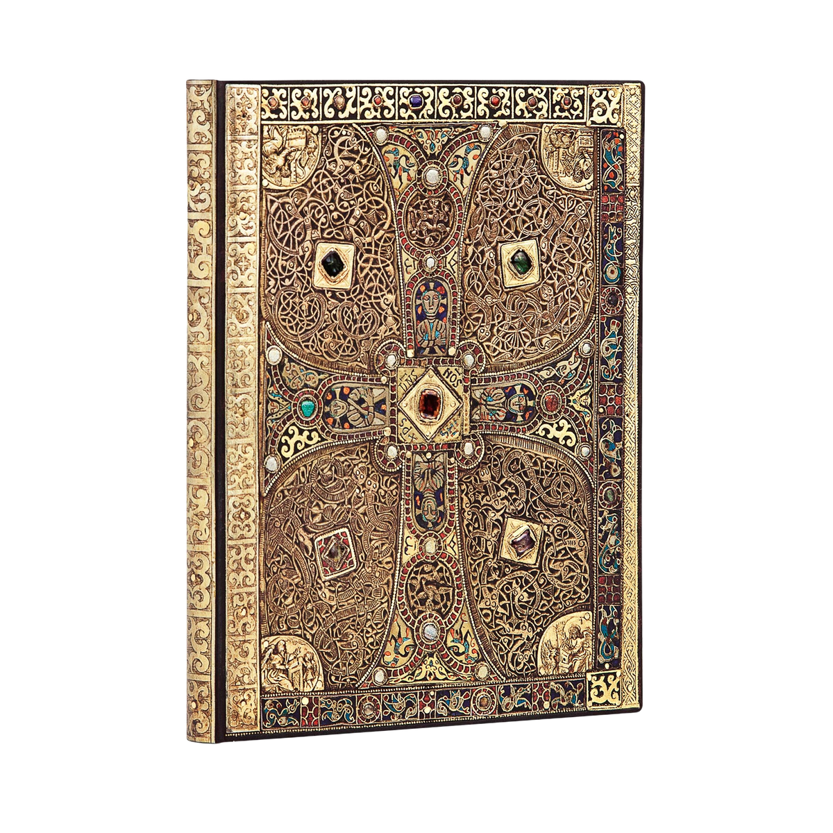 Paperblanks Lindau Midi Softback Flexi Journal – Lined, 176 Pages – angled view