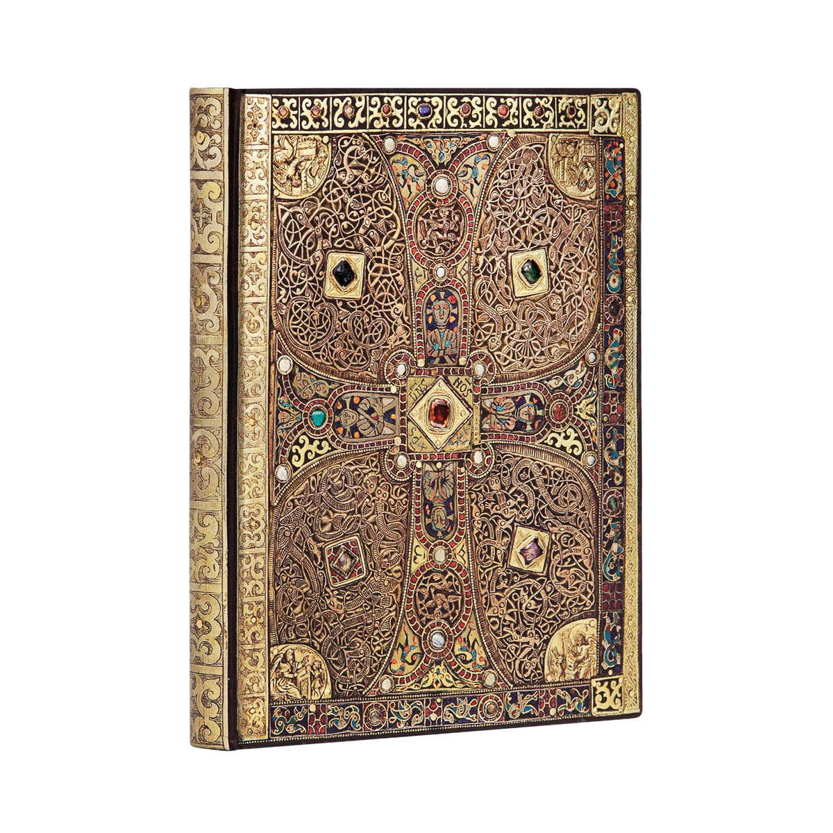 Paperblanks Lindau Midi Softback Flexi Journal – Lined, 240 Pages – angled view