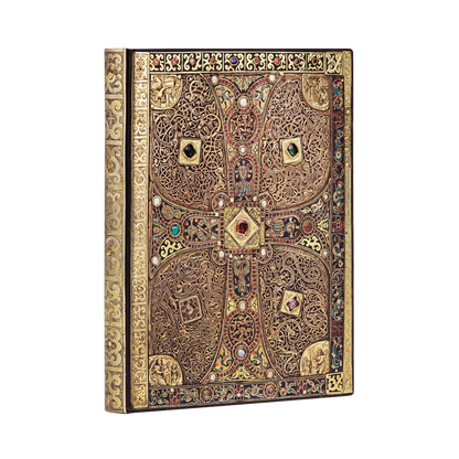 Paperblanks Lindau Midi Softback Flexi Journal – Lined, 240 Pages – angled view