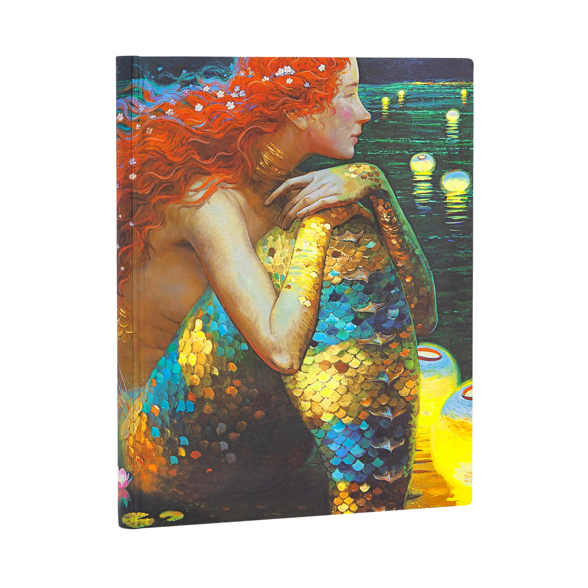 Paperblanks Anticipation Ultra Softback Flexi Journal – Plain, 176 Pages – angled view