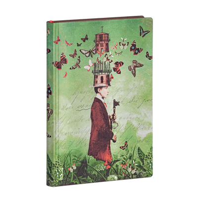 Paperblanks Dreamscapes Mini Softback Flexi Journal – Lined, 208 Pages – angled view