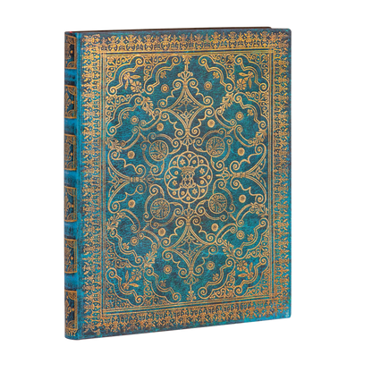 Paperblanks Azure Ultra Softback Flexi Journal – Lined, 240 Pages – angled view