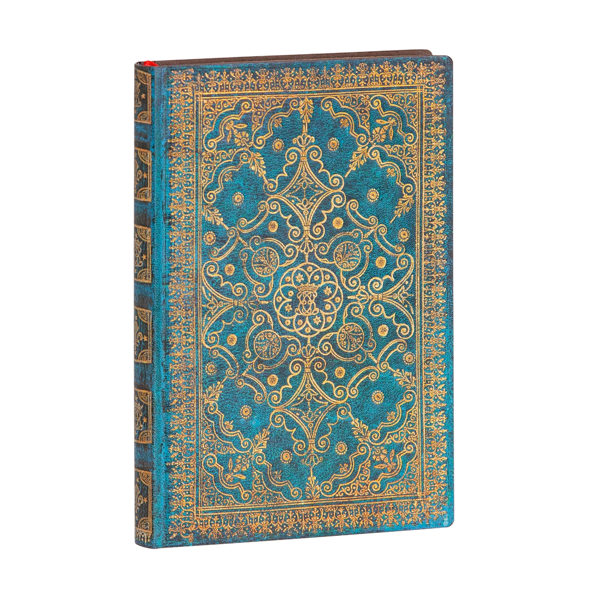 Paperblanks Azure Mini Softback Flexi Journal – Lined, 208 Pages – angled view