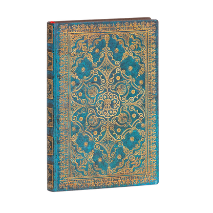 Paperblanks Azure Mini Softback Flexi Journal – Lined, 208 Pages – angled view