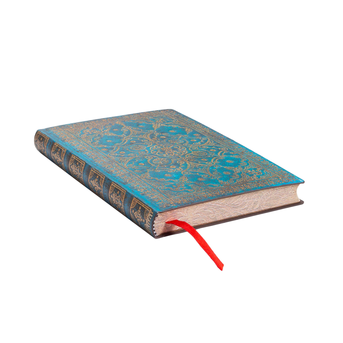 Paperblanks Azure Mini Softback Flexi Journal – Lined, 208 Pages – page edge