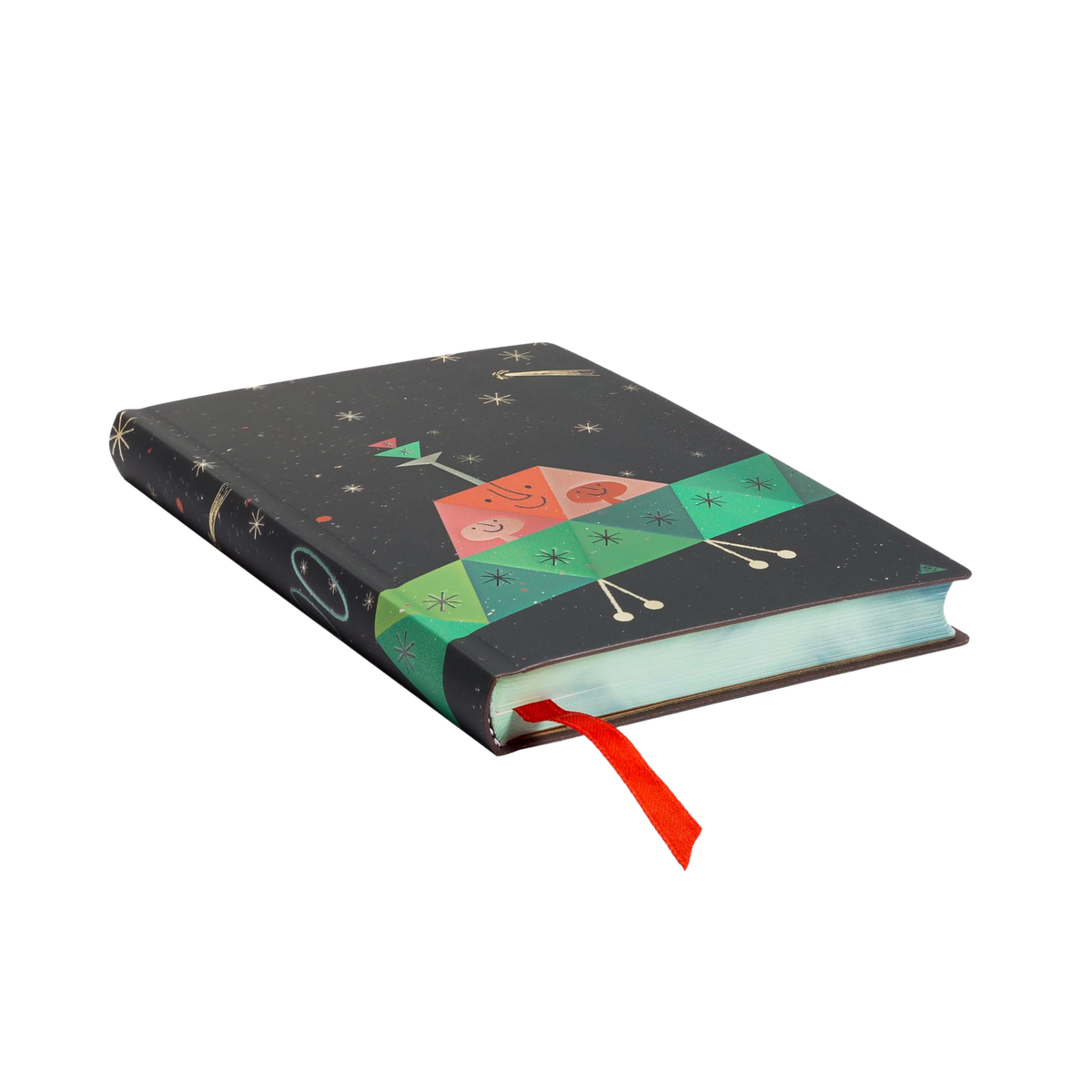 Paperblanks Higher and Higher Mini Softback Flexi Journal – Lined, 208 Pages – page edge