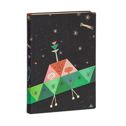 Paperblanks Higher and Higher Mini Softback Flexi Journal – Plain, 208 Pages – angled view