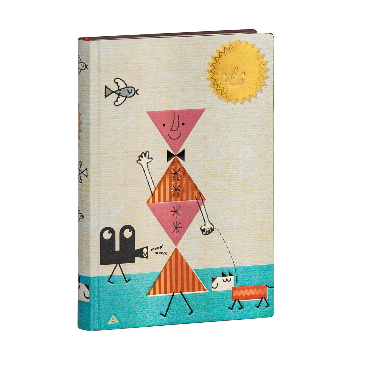 Paperblanks Hound Dog Mini Softback Flexi Journal – Lined, 208 Pages – angled view