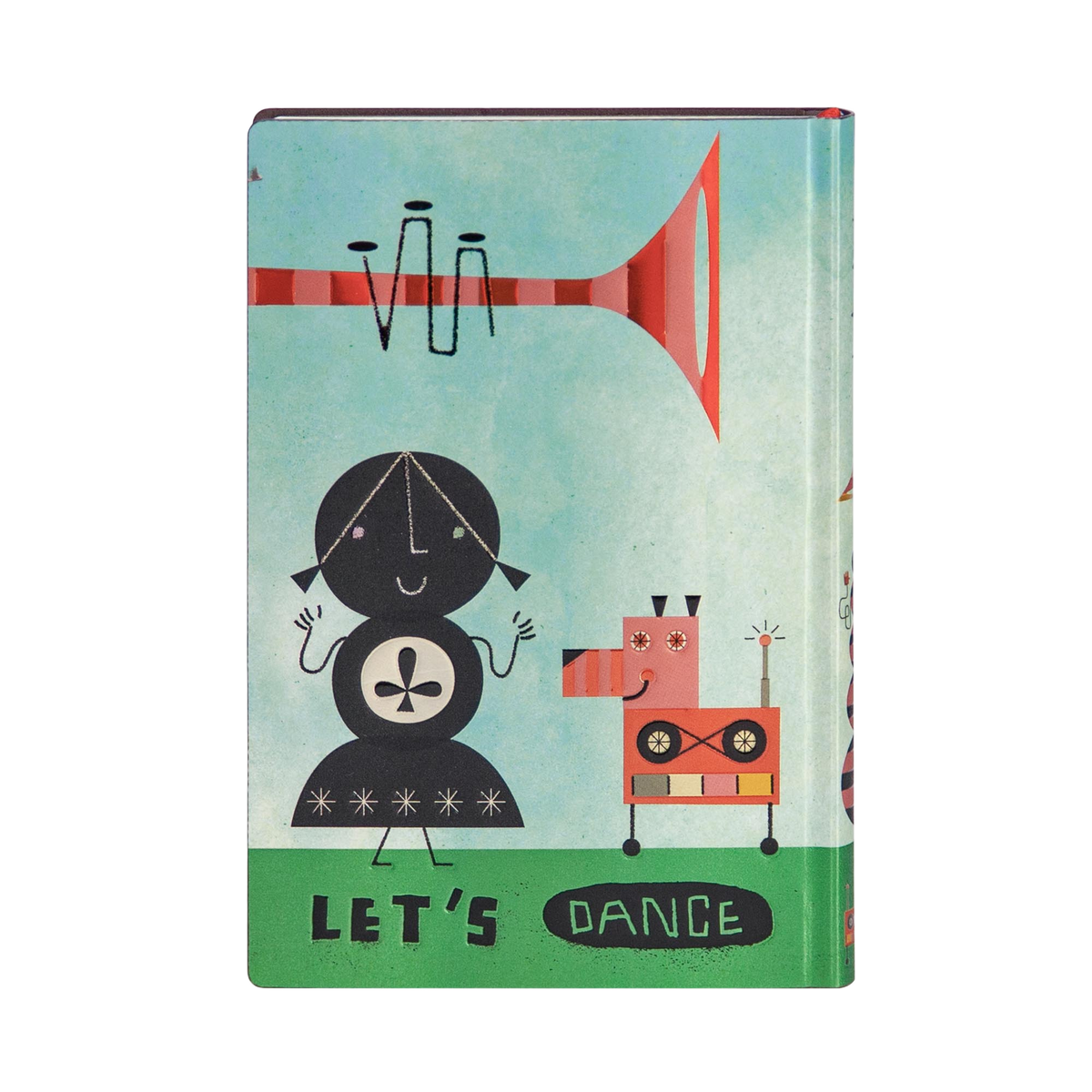 Paperblanks Sh-Boom Mini Softback Flexi Journal – Plain, 208 Pages – back cover