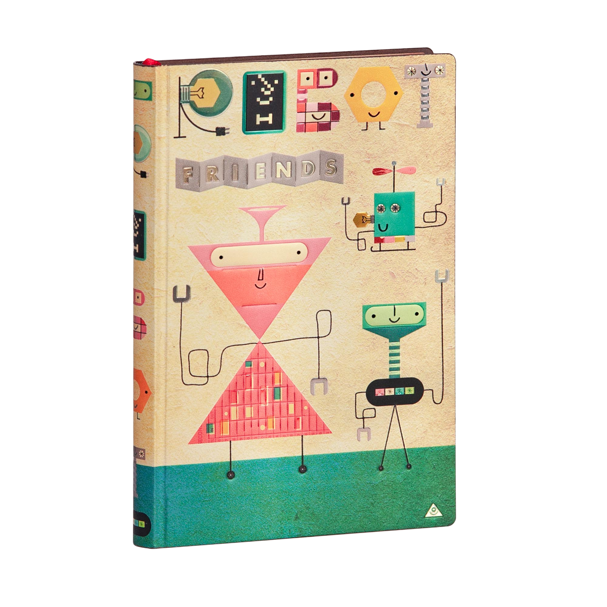 Paperblanks Come Together Mini Softback Flexi Journal – Lined, 208 Pages – angled view