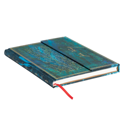 Paperblanks Verne, Twenty Thousand Leagues Ultra Hardback Journal – Lined, 144 Pages – page edge